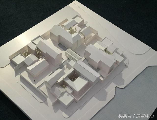 三兄弟合力建的四棟別墅設計圖，一棟給父母，方便以后照顧父母