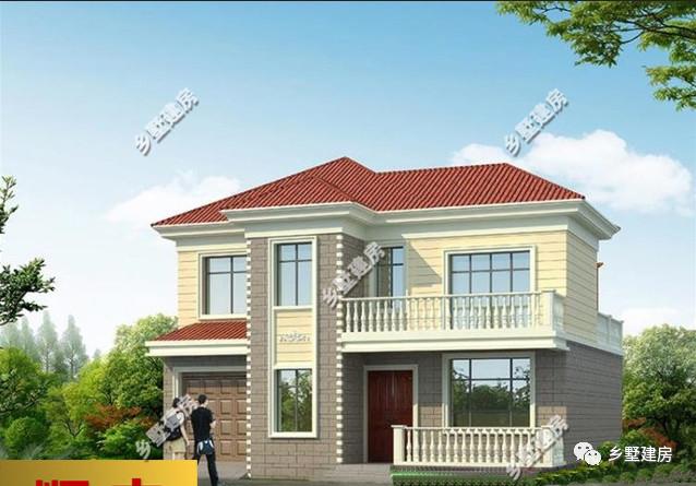 這幾款自建別墅設計，性價比挺高的，主體造價20萬左右