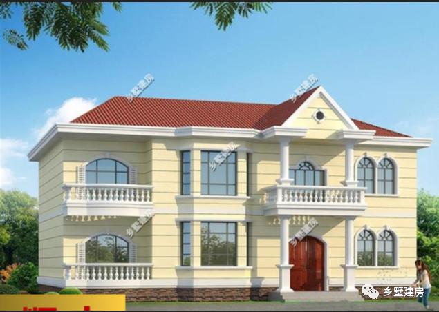 這幾款自建別墅設計，性價比挺高的，主體造價20萬左右