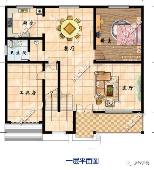 這幾款自建別墅設計，性價比挺高的，主體造價20萬左右