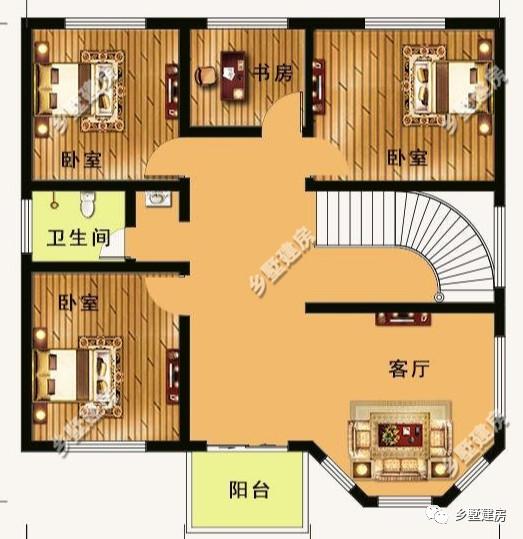 這幾款自建別墅設計，性價比挺高的，主體造價20萬左右