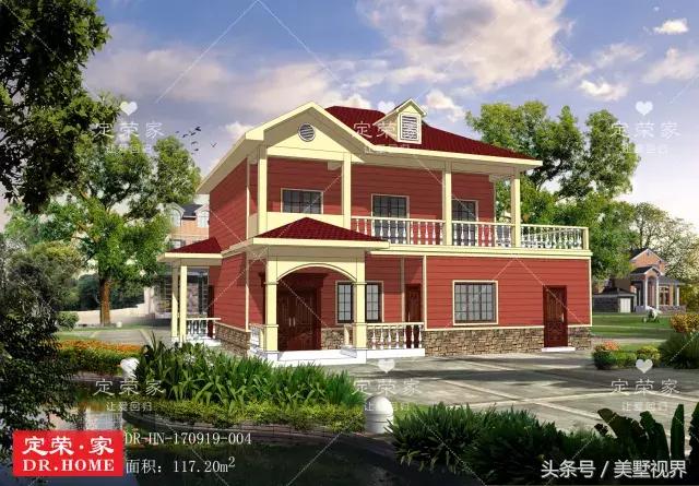 5款農村別墅戶型分享，看看有你喜歡的么