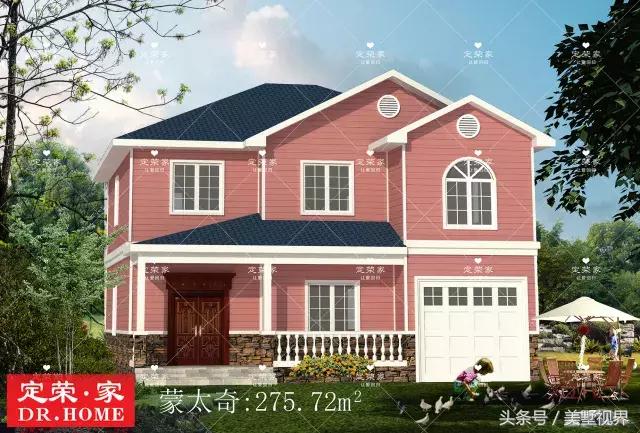 5款農村別墅戶型分享，看看有你喜歡的么