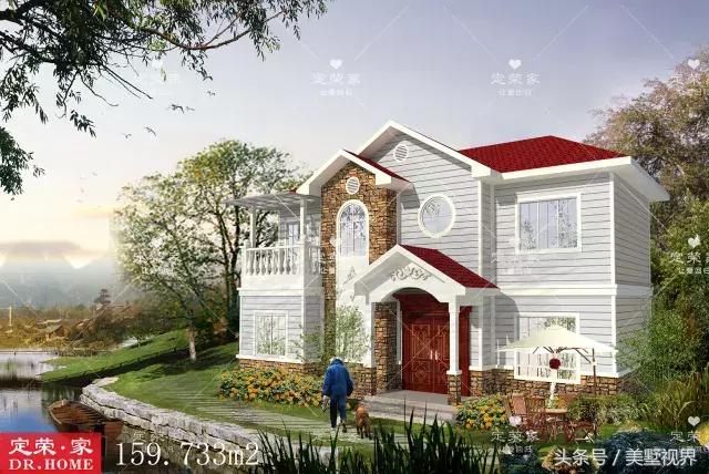 5款農村別墅戶型分享，看看有你喜歡的么