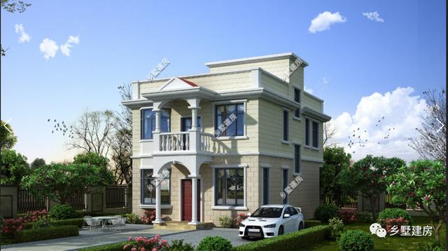 2款不同風格的二層農村自建房別墅設計，適合你嗎？