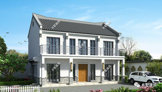 農村別墅設計圖，色系也很重要，現推薦2款流行色隨便選