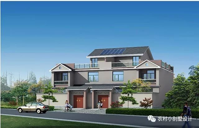 58款兄弟雙拼農村別墅圖片來襲，自建雙拼的可以參考哦