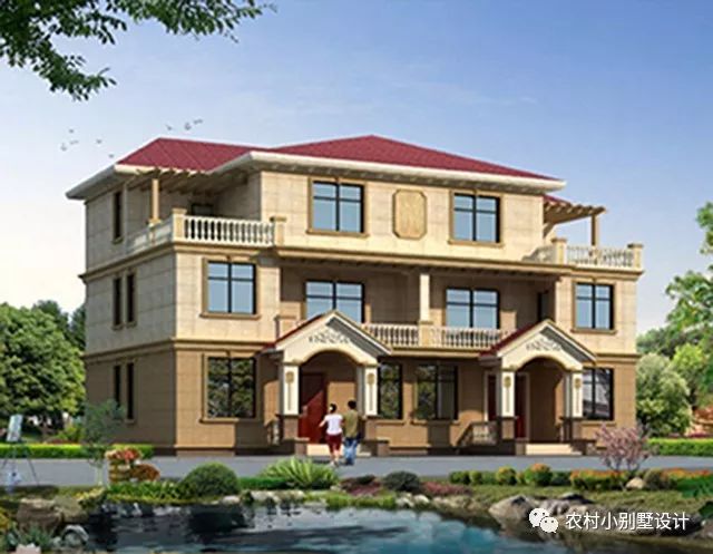 58款兄弟雙拼農村別墅圖片來襲，自建雙拼的可以參考哦