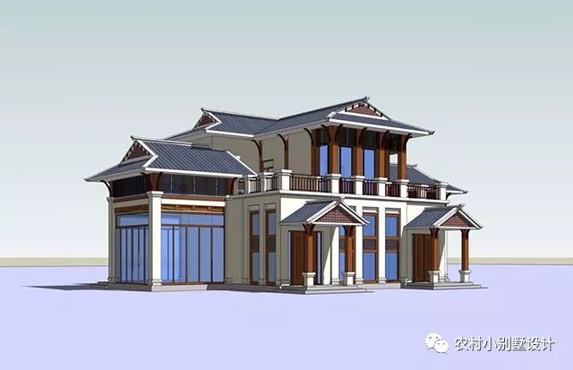 58款兄弟雙拼農村別墅圖片來襲，自建雙拼的可以參考哦