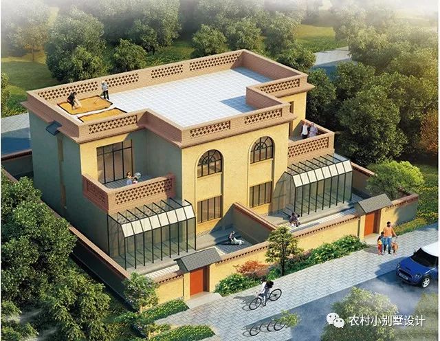 58款兄弟雙拼農村別墅圖片來襲，自建雙拼的可以參考哦