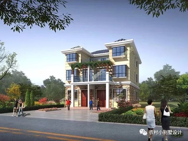 58款兄弟雙拼農村別墅圖片來襲，自建雙拼的可以參考哦