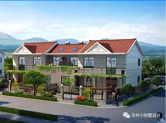58款兄弟雙拼農村別墅圖片來襲，自建雙拼的可以參考哦