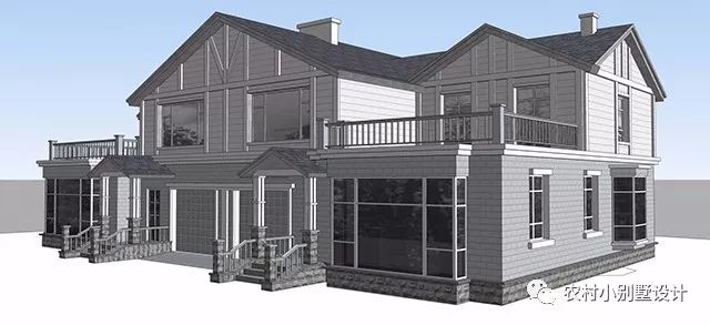 58款兄弟雙拼農村別墅圖片來襲，自建雙拼的可以參考哦