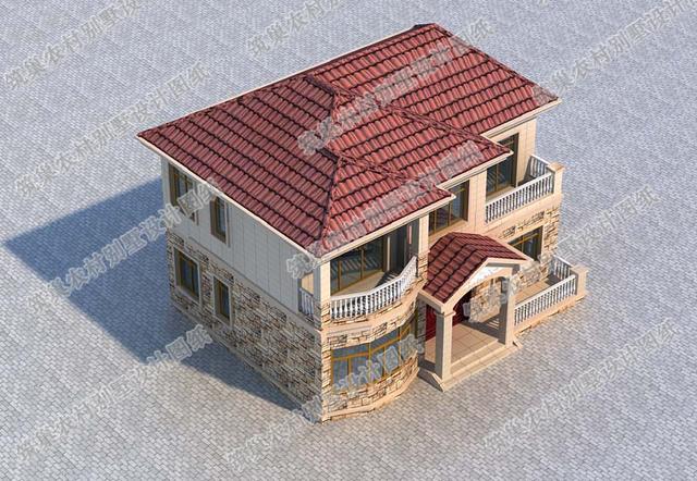 二層農村小別墅全套施工圖，美觀大氣，足夠滿足居住和日常享受