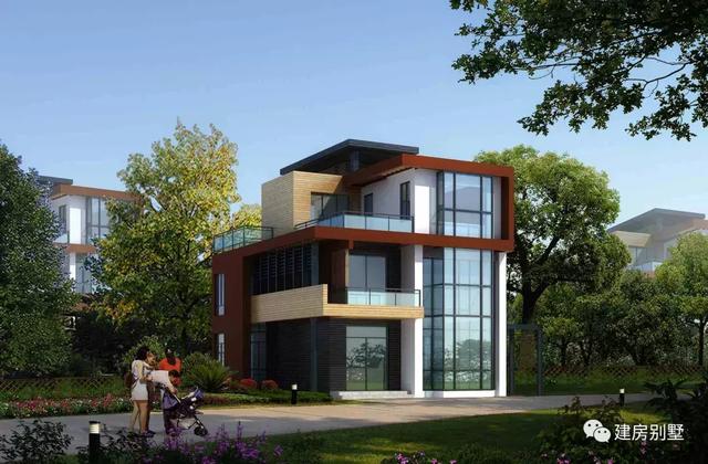 8款新中式自建別墅設計圖，配上中式風格的內裝，在農村很受歡迎