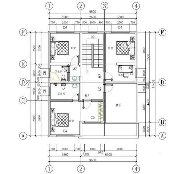 推薦三套小戶型的自建房設(shè)計(jì)方案，建筑占地120平米以下，三款戶型任你來(lái)挑