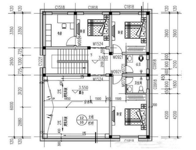 推薦三套小戶型的自建房設(shè)計(jì)方案，建筑占地120平米以下，三款戶型任你來(lái)挑