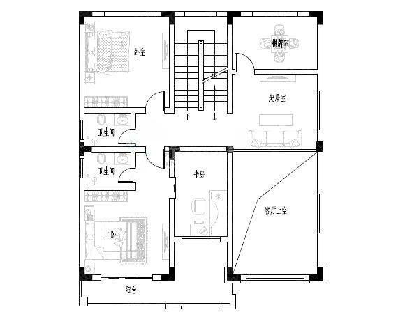2款三層復式自建別墅設計圖，大方又實用