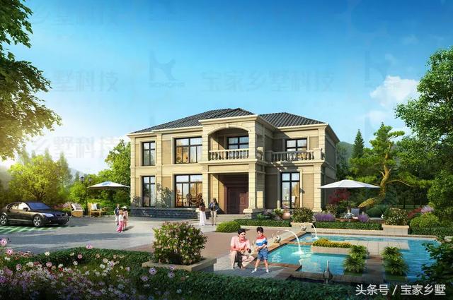 13款農村別墅設計戶型推薦，各種款式都有，鄰居們紛紛羨慕