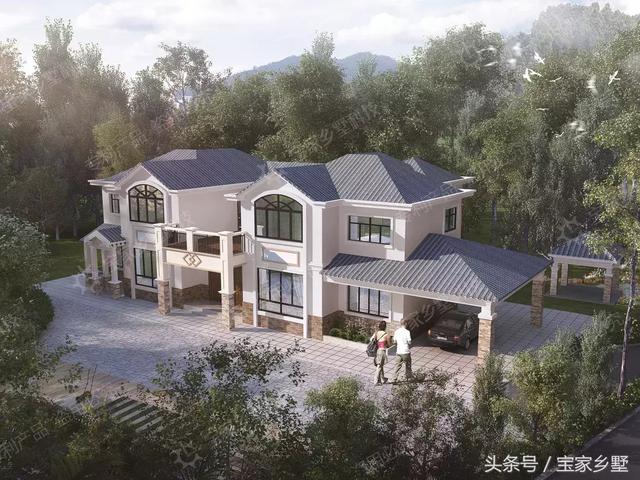 13款農村別墅設計戶型推薦，各種款式都有，鄰居們紛紛羨慕