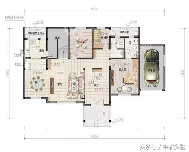 13款農村別墅設計戶型推薦，各種款式都有，鄰居們紛紛羨慕