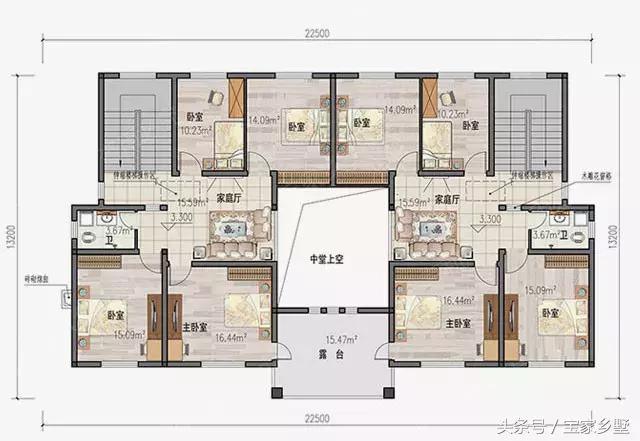 13款農村別墅設計戶型推薦，各種款式都有，鄰居們紛紛羨慕