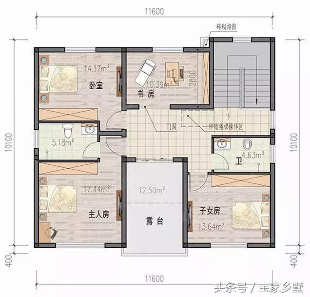13款農村別墅設計戶型推薦，各種款式都有，鄰居們紛紛羨慕