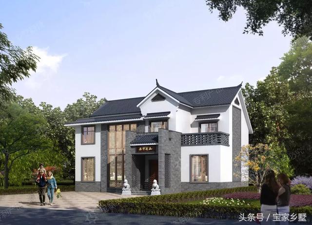 13款農村別墅設計戶型推薦，各種款式都有，鄰居們紛紛羨慕