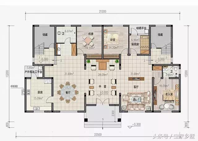 13款農村別墅設計戶型推薦，各種款式都有，鄰居們紛紛羨慕