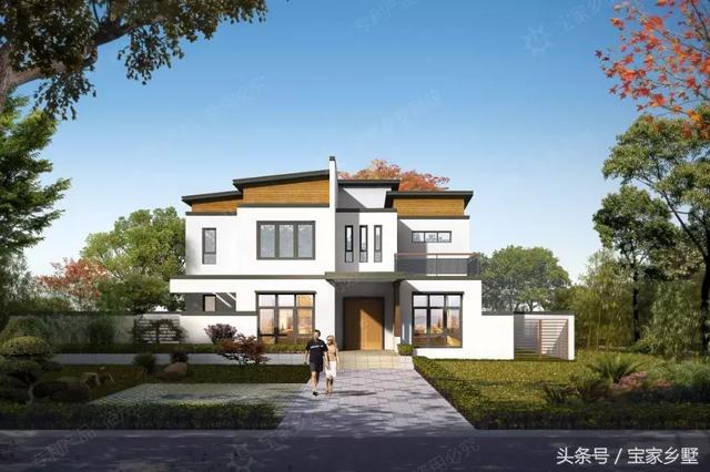 13款農村別墅設計戶型推薦，各種款式都有，鄰居們紛紛羨慕