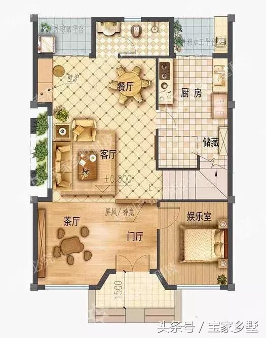 13款農村別墅設計戶型推薦，各種款式都有，鄰居們紛紛羨慕