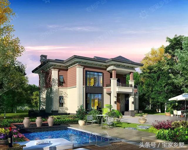 13款農村別墅設計戶型推薦，各種款式都有，鄰居們紛紛羨慕
