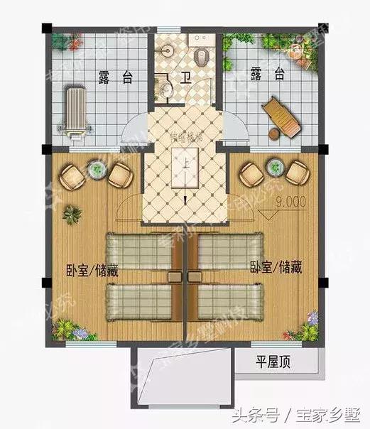 13款農村別墅設計戶型推薦，各種款式都有，鄰居們紛紛羨慕