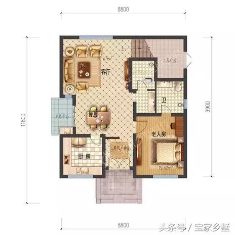13款農村別墅設計戶型推薦，各種款式都有，鄰居們紛紛羨慕