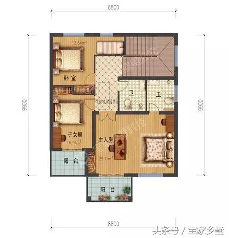 13款農村別墅設計戶型推薦，各種款式都有，鄰居們紛紛羨慕