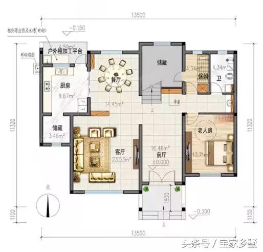 13款農村別墅設計戶型推薦，各種款式都有，鄰居們紛紛羨慕