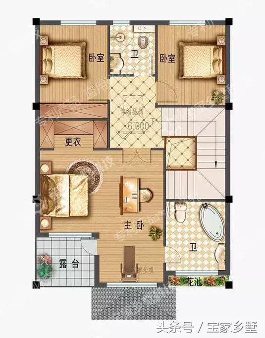 13款農村別墅設計戶型推薦，各種款式都有，鄰居們紛紛羨慕