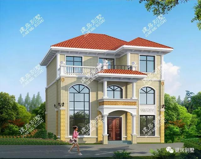 兩棟面寬同為12米的農村自建房設計圖，戶型好，建的人很多