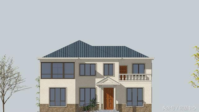 分享兩層簡(jiǎn)歐風(fēng)格別墅設(shè)計(jì)圖，能滿足大部分農(nóng)村自建房要求