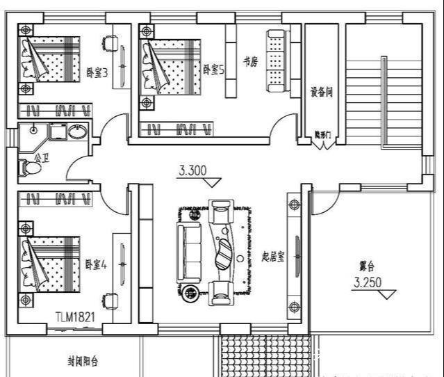 分享兩層簡(jiǎn)歐風(fēng)格別墅設(shè)計(jì)圖，能滿足大部分農(nóng)村自建房要求