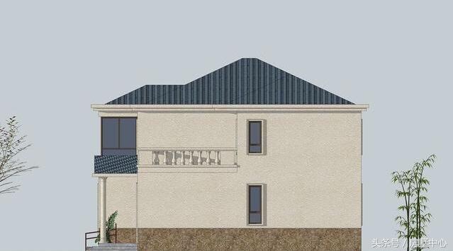 分享兩層簡(jiǎn)歐風(fēng)格別墅設(shè)計(jì)圖，能滿足大部分農(nóng)村自建房要求