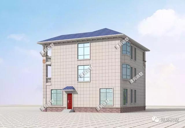 兩棟很吸引人的農村自建房設計圖，外觀美，布局好