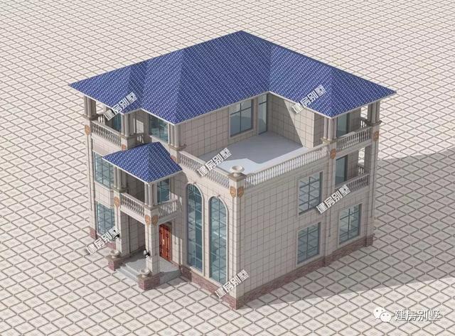 兩棟很吸引人的農村自建房設計圖，外觀美，布局好