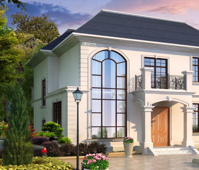 這款二層中式別墅設(shè)計(jì)，占地160多平，外型極美，帶來(lái)大大的生活享受