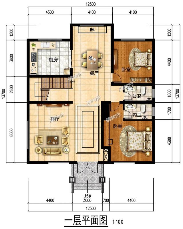 這款二層中式別墅設(shè)計(jì)，占地160多平，外型極美，帶來(lái)大大的生活享受