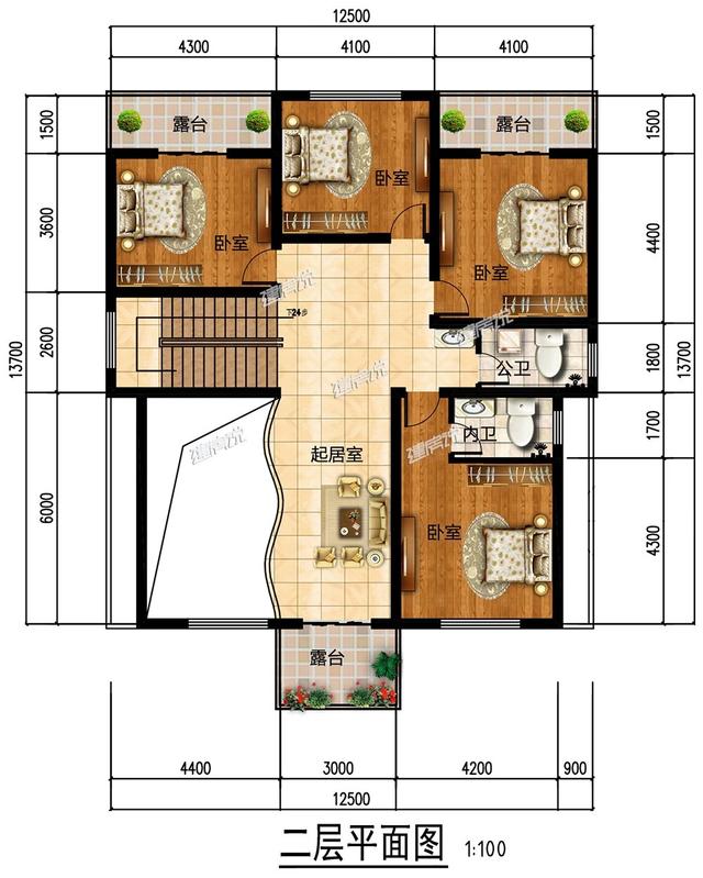 這款二層中式別墅設(shè)計(jì)，占地160多平，外型極美，帶來(lái)大大的生活享受