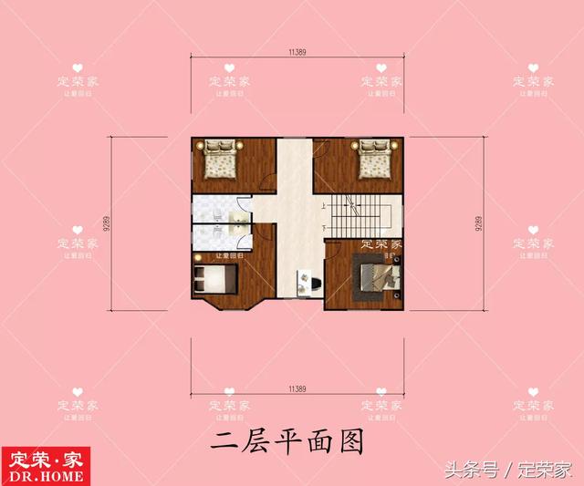 經典二層別墅設計圖，外觀大氣，給人以最舒適的居住環境