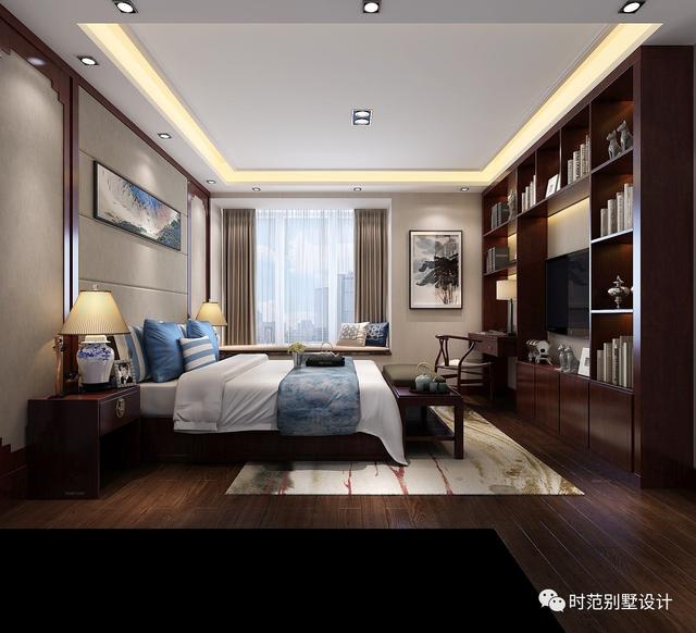 11x11米小戶型三層新中式農(nóng)村別墅設(shè)計圖，布局合理實(shí)用，適合農(nóng)村自建