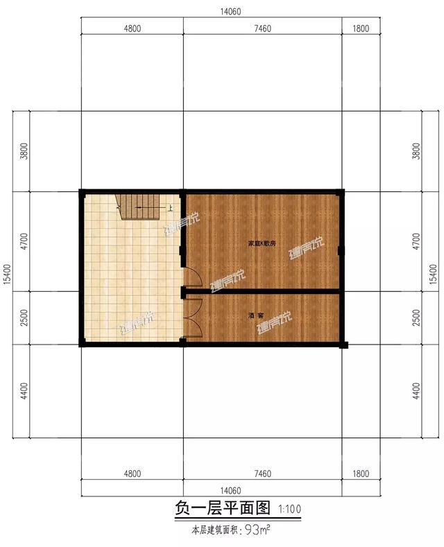 歐式二層半別墅設計圖，帶旋轉樓梯，內部布局舒適又享受，生活美滋滋。