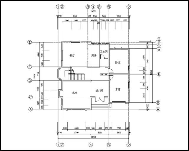 二層農村別墅設計圖，占地面積165平方，經濟實用。